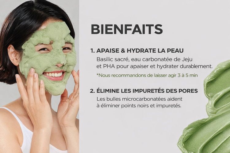 Résultats Masque Holy Basil P.CALM