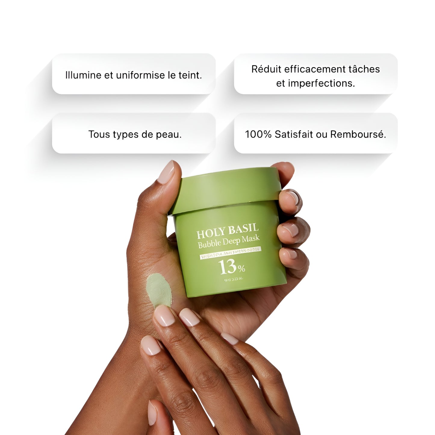 HOLY BASIL - Obtenez un visage propre et sans imperfections en 7 jours